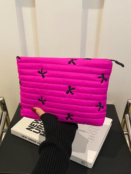 Women's Butterfly Design Handbag, Simple Foldable Storage Bag for Travel Gym Work Party Wedding, Perfect for Various Activities, Casual Trendy Purse