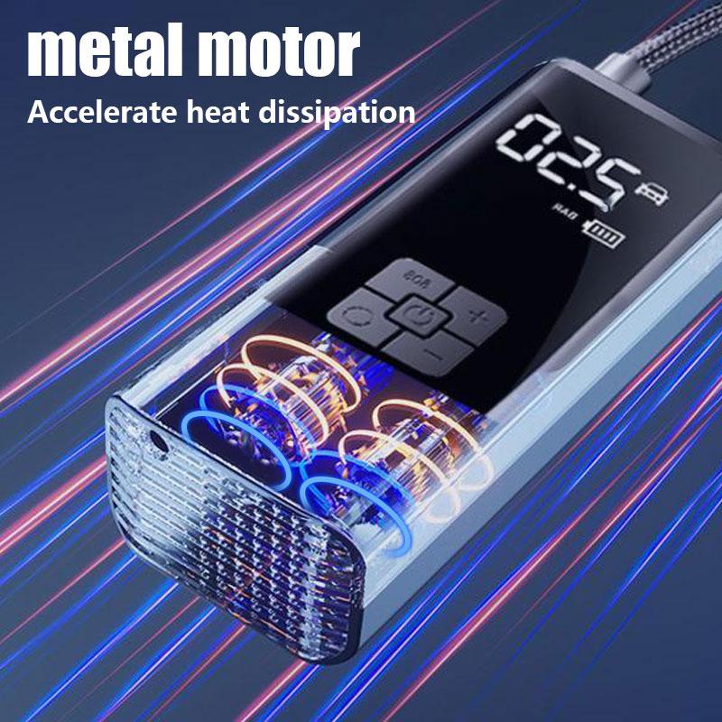 Portable Wireless Car Air Compressor Pump, Cordless Tire Pump, Multifunctional Electric Air Pump for Car, Bicycle Tires and Balls #TOP PICKS