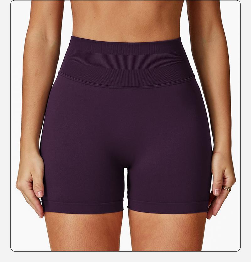 Women's High Waist Sports Shorts, Breathable Comfortable High Stretch Skinny Shorts, Gym Shorts, Ladies Sportswear for Indoor Outdoor Wear, Workout Clothes, Athletic Shorts, Activewear
