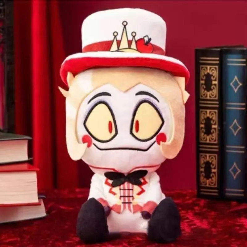 Hazbin Hotel Lucifer Plush Toys 30cm Decoration Lucifer Morningstar Stuffed Dolls Birthday Collectibles Peripherials Toys Gifts