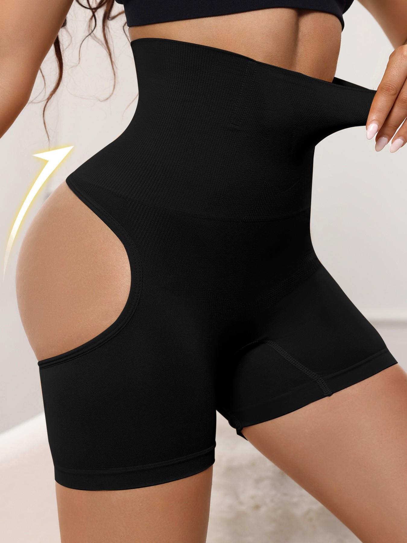 High Waist Seamless Shaping Underwear, Tummy Control Design, Women's Body Shaper Panties, Flat Belly Effect, Butt Lifting Slimming Pants