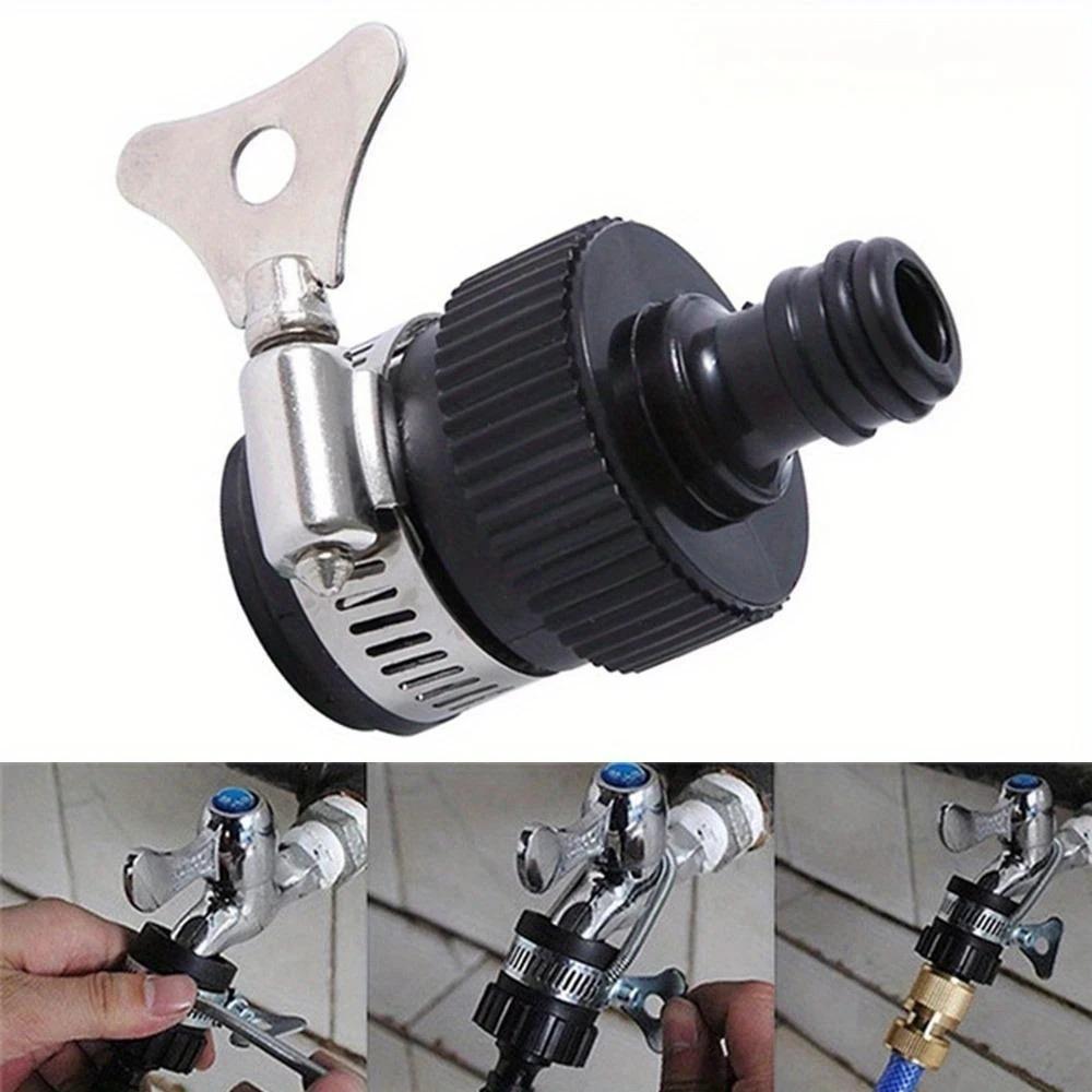 High Pressure Hose Fittings Adapter, Leak-Proof Faucet Connector, Durable Garden Watering Pipe Accessories, Quick Connect Car Wash Spray Gun, Water-Saving Gardening Tool Kit, Easy Installation Multi-Function Hose Attachments