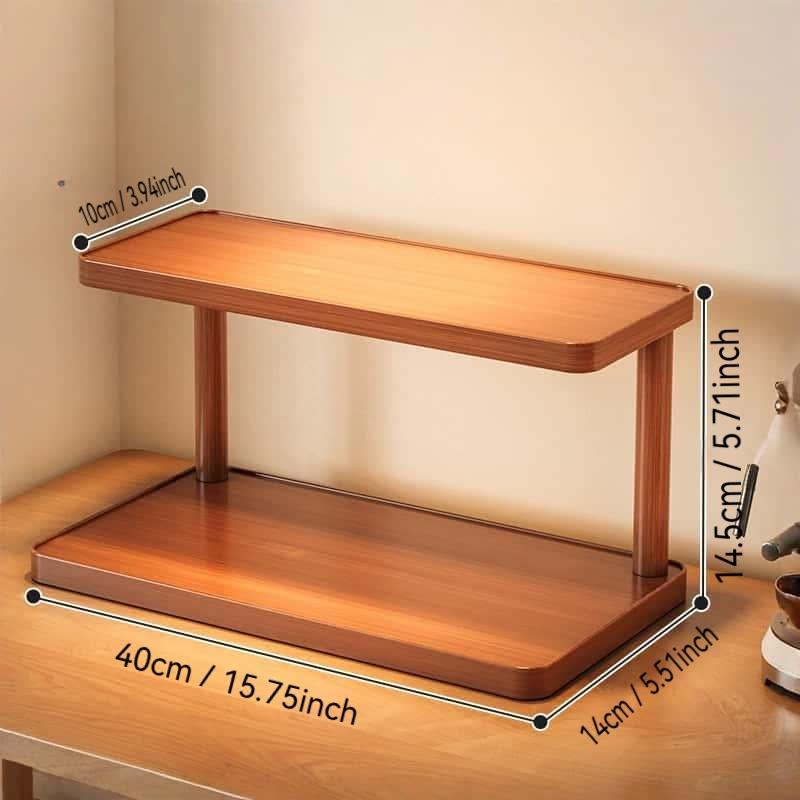 Desktop Tea Cup Storage Rack, Small Antique Display Shelf, Oriental Yixing Teapot Stand, Tea Set Placement Holder