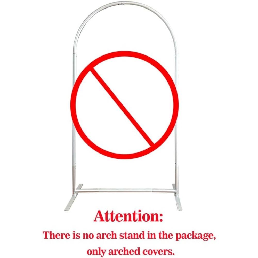 Green Ripple Arch Backdrop Cover 2-Sided Stretch Spandex Fabric for Birthday Party Baby Shower Decorations Background