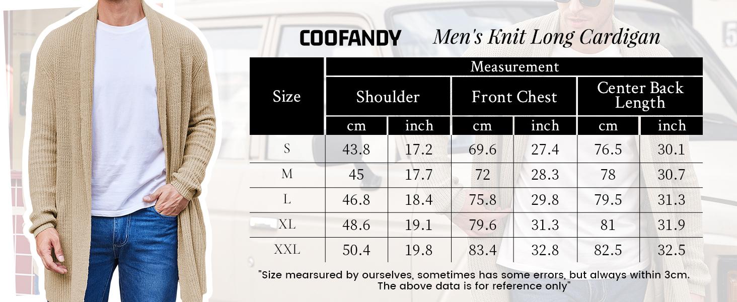 COOFANDY Men's Shawl Collar Long Cardigan Knit Ruffle Fashion Sweater Drape Cape Soft Matching Casual Basic Classic 100% Polyester Dry Clean Only Hand Wash Only Imported Knitwear Knitted COOFANDY Men's Shawl Collar Long Cardigan Knit Ruffle Fashion Sweater Drape Cape Soft Matching Casual Basic Classic 100% Polyester Dry Clean Only Hand Wash Only Imported Knitwear Knitted