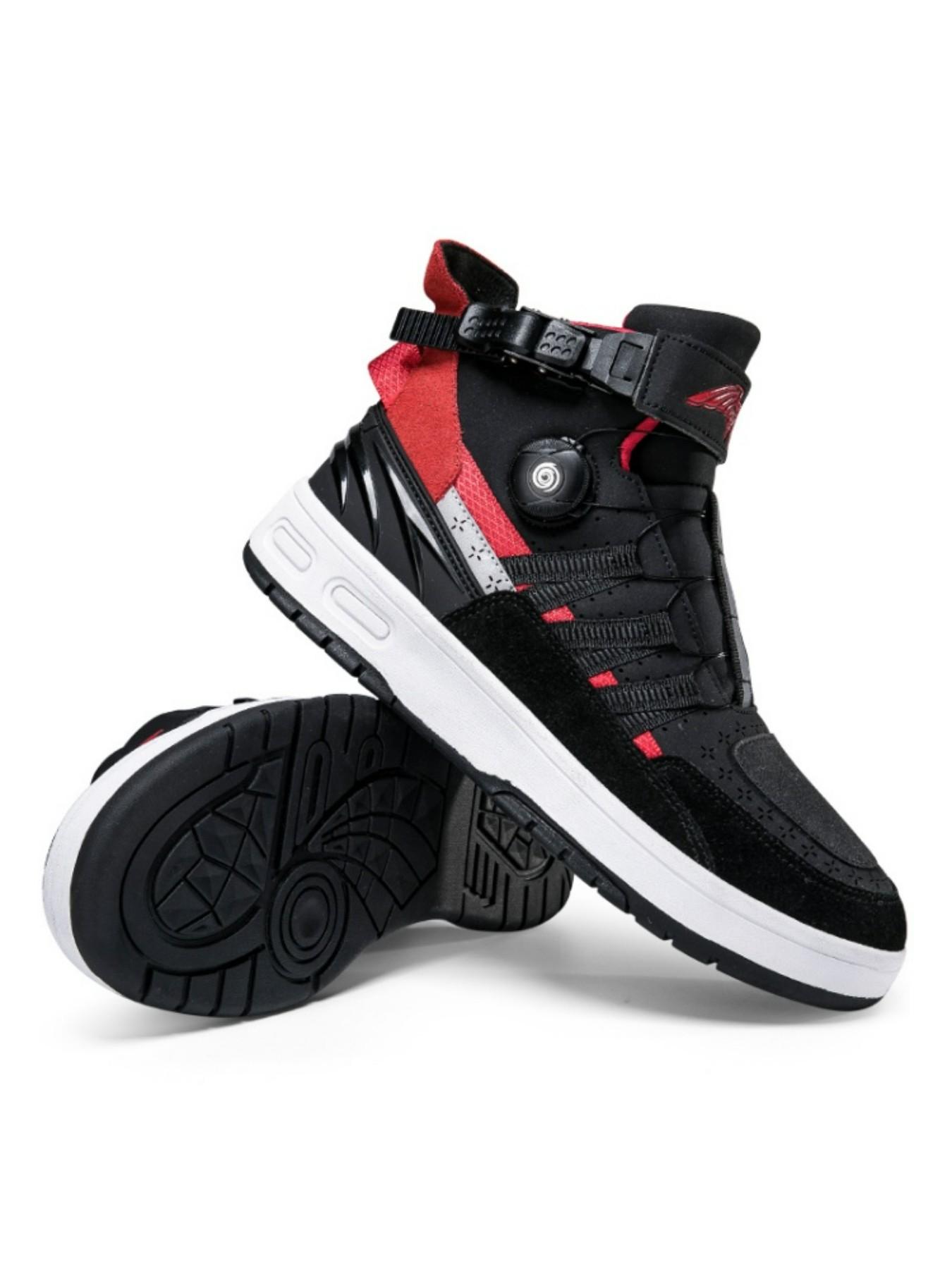 Men's Motorcycle Riding Shoes, Anti-Slip Racing Boots, Waterproof Safety Design, Comfortable and Secure, Ideal for Safe Cycling