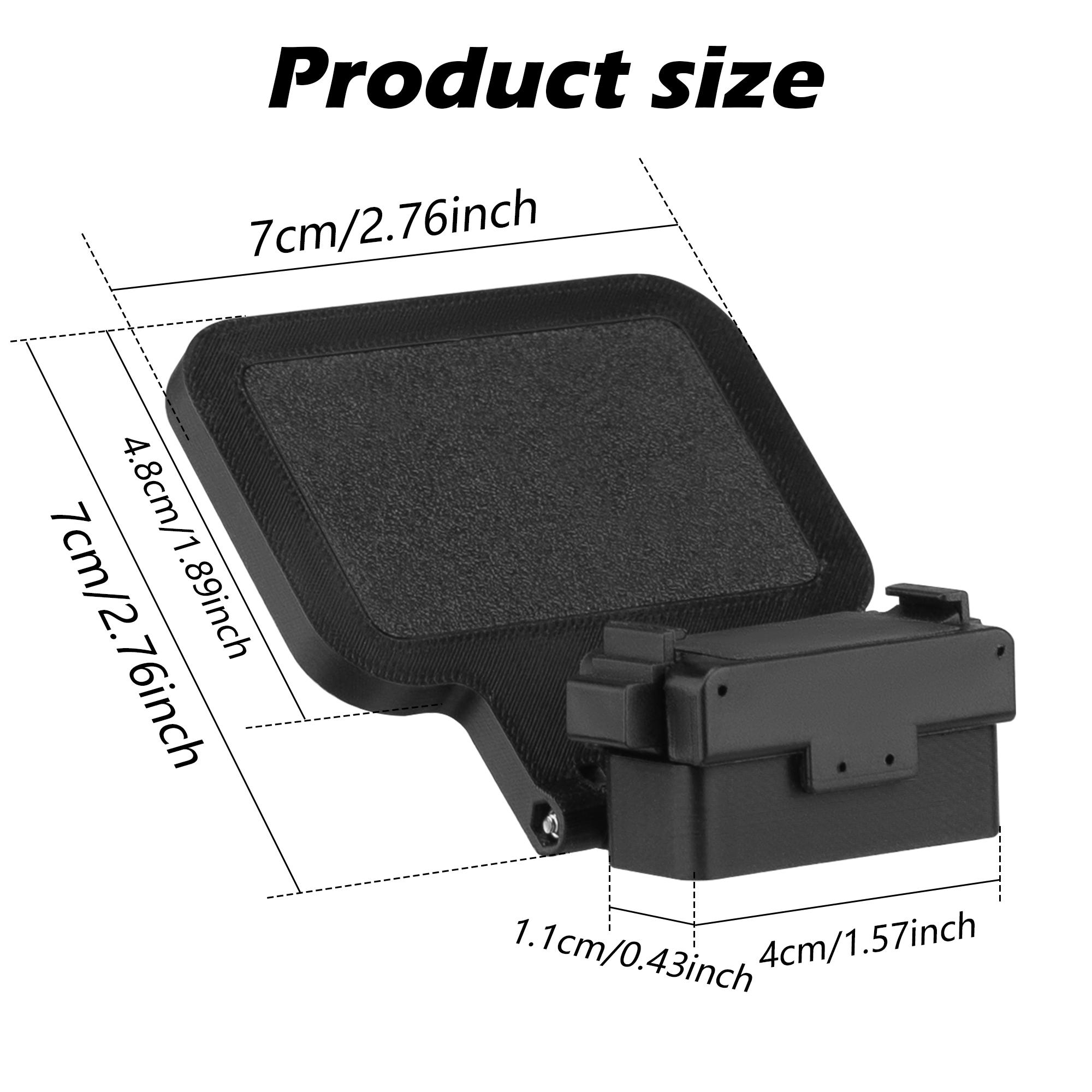 Dji Action5pro Magnetic Mount Base, Multi-Function Magnet Desktop Holder, Compatible with Dji Action4/3, Sports Action Camera, Durable & Secure Stand, Photography Camera Accessories