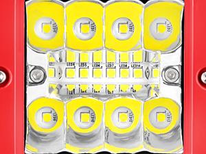 Nilight 2PCS 42W Flush Mount LED Pods Spot Flood Combo Beam with Wiring Harness Kit for Driving Backup Reverse Grill Mount Light  dealsforyoudays