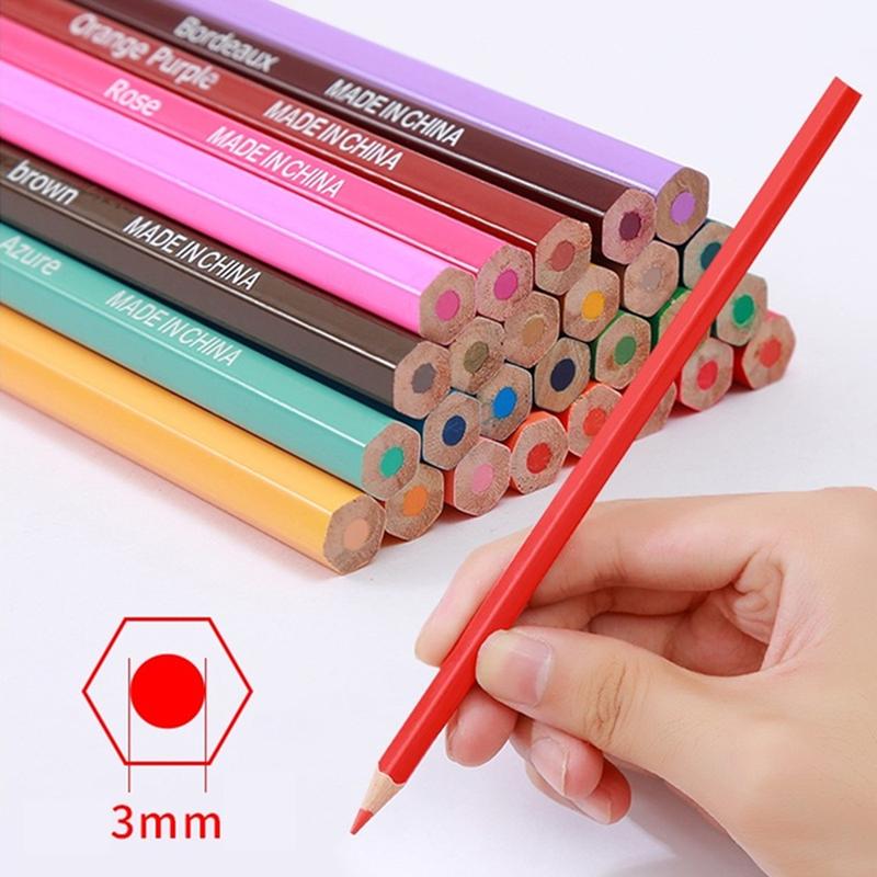 Colored Pencils Set, 72pcs/box Professional Soft Core Oil-based Pencils for Artists and Student & Adult Coloring, Bulk Gift Set in Metal Storage Case