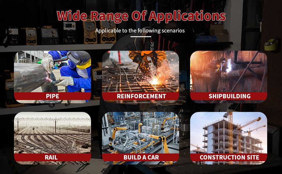 Puwu 110V 135A Rod Welder Digital Welder with Overheat Protection, Electrodes, Digital Screen, Quick Connectors, and Hot Start - Mini MMA Arc Welder