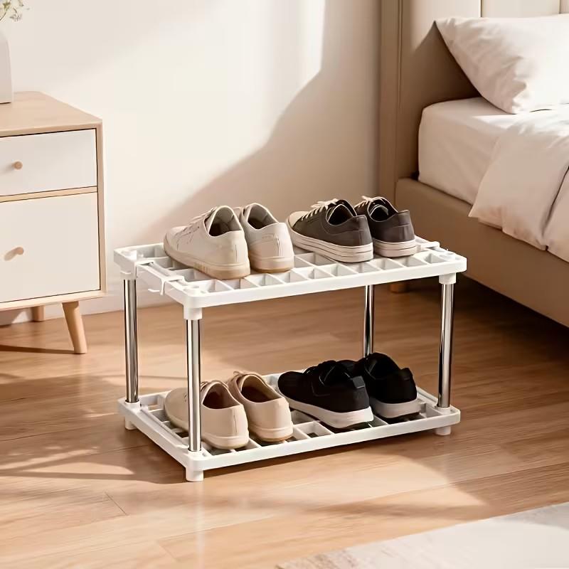 Multi-Purpose Storage Rack for Bathroom, Closet, Laundry Room, Standing Organizer, Large Capacity, Space-Saving Design
