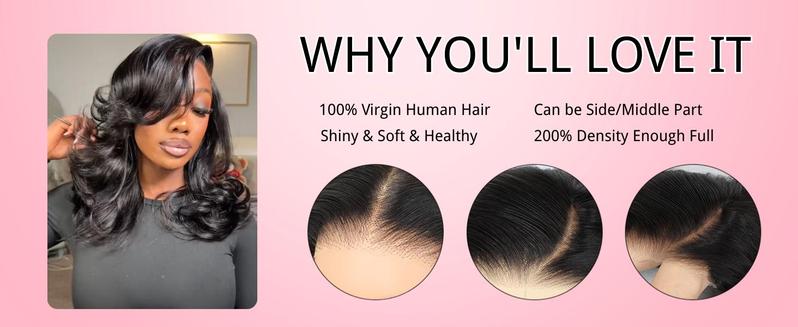 [Free Upgraded 7x6 Side Part] Menglle Hair Honey Blonde Highlight 200% Density 7X6 Lace Front Wig Pre Cut Lace Ready to Go Human Hair Wigs Medium Cap Size#springfresh#GiftedInLove