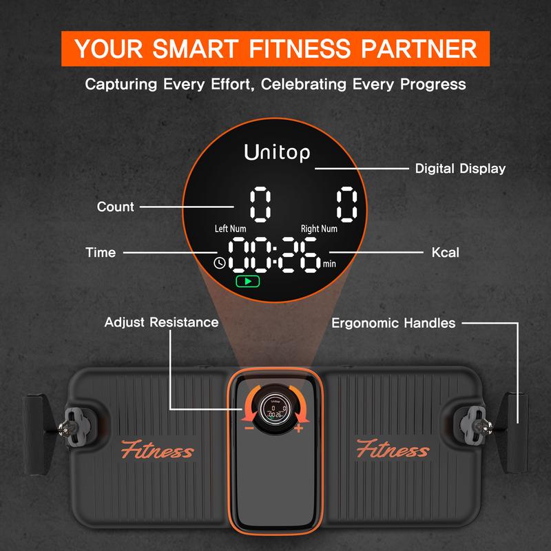 Unitop All-in-one fitness station: Multi-functional Compact Strength Station, Space-saving, Full-body Muscle Workout