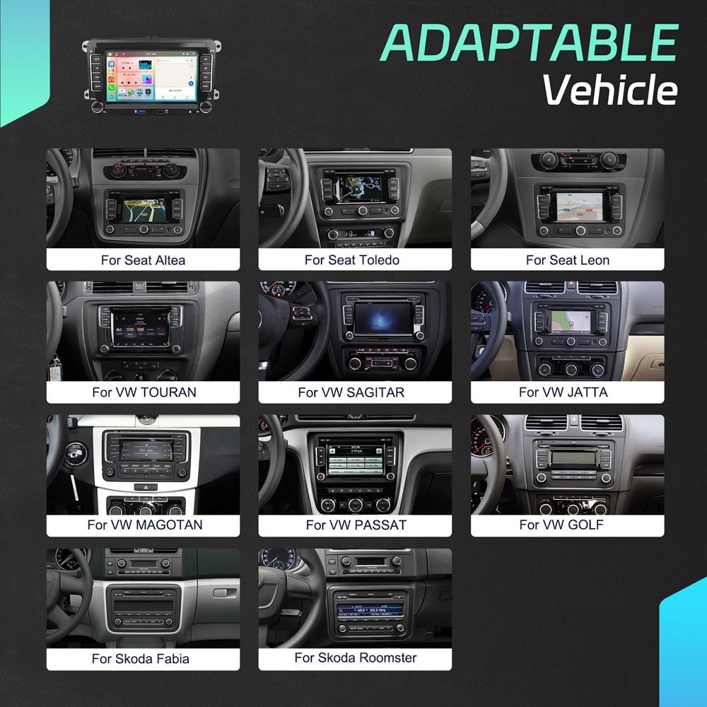 Volkswagen Golf 5/6 Passat B6/b7 Android Car Stereo, Wireless Carplay, Android Integration, Large Screen Navigation System