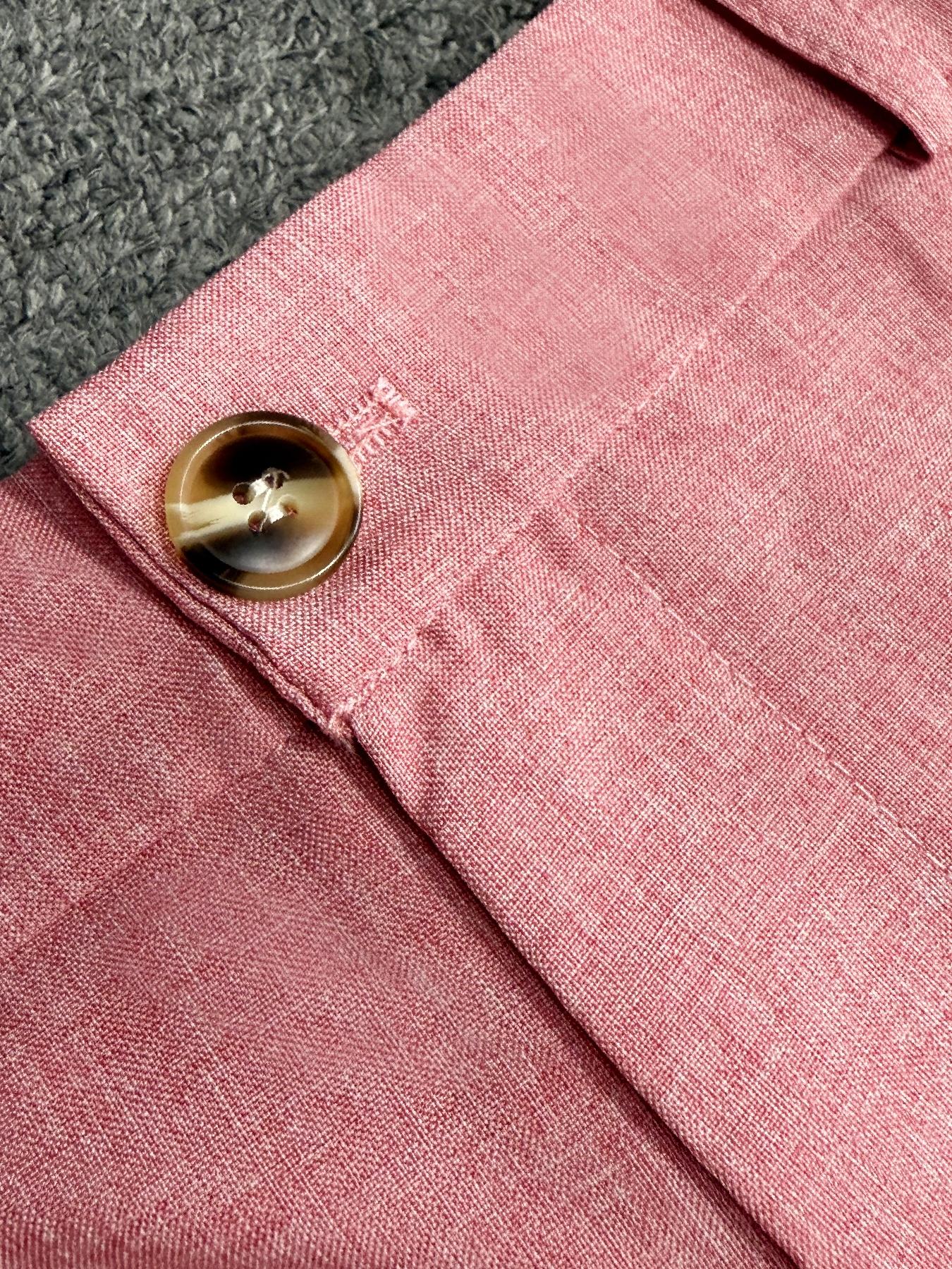 Men's Solid Color Suit Set, Slim Fit Formal Casual Comfy Breathable Business Blazer & Pants for Work Office, Men's Clothing for All Seasons, Menswear