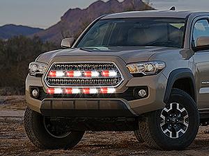 Nilight 8PCS Led Strobe lights 12LED Red white  Light 12V 24V Surface Mount Flashing Warning Hazard Beacon Lights Ultra Slim Sync Feature Mini Grille for Cars Trucks Off Road Vehicles SUV Side Lamp  dealsforyoudays