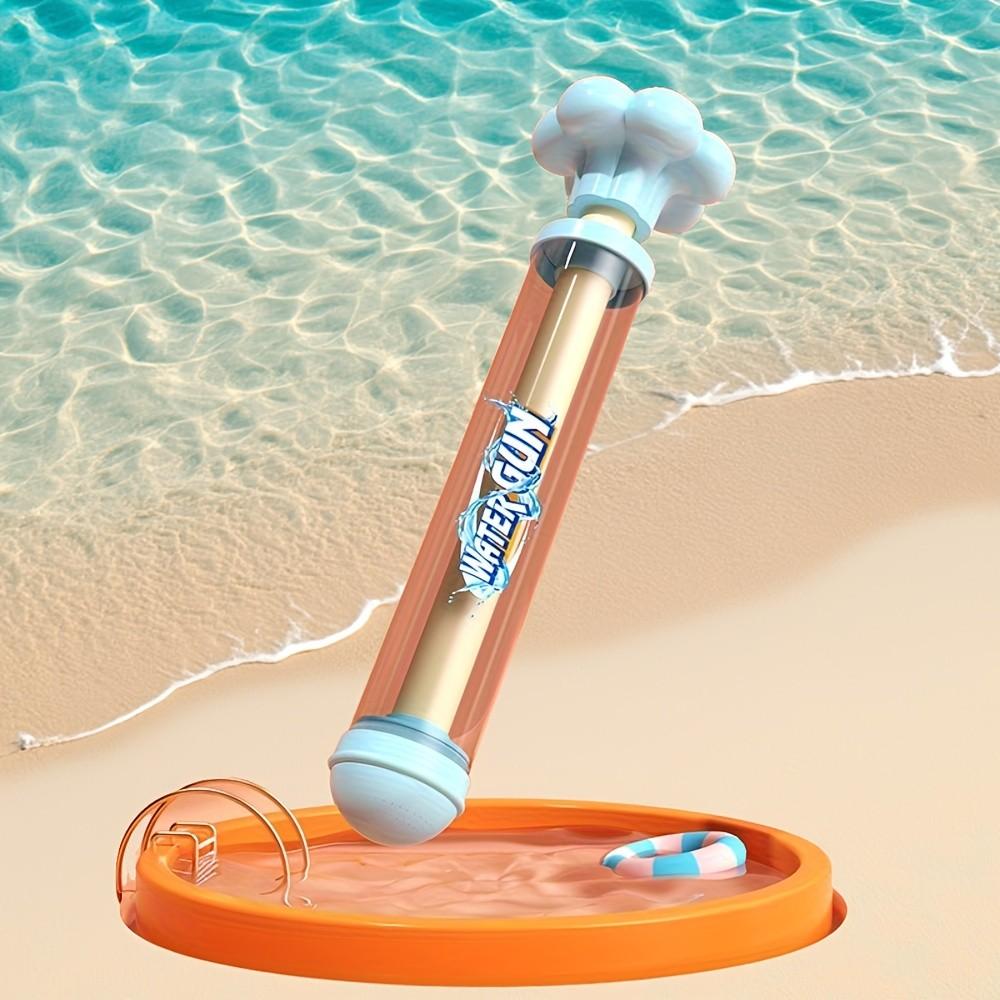 Fireworks Water Gun Kids Toy, Large Capacity Pull Ring Sprayer, Portable Multi-Function Water Gun for Boys, Durable Outdoor Play Gear