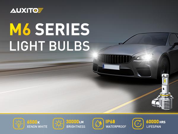 AUXITO 9005 9006 9007 9008 H13 H11 H10 H4 H7 H15 H1 H3 LED Headlights Bulbs Combo,Fog Lights, 6500K Cool White,Plug and Play, 120W High-Speed Cooling Fan Light Bulbs, Pack of 4 AUXITO 9005 9006 9007 9008 H13 H11 H10 H4 H7 H15 H1 H3 LED Headlights Bulbs Combo,Fog Lights, 6500K Cool White,Plug and Play, 120W High-Speed Cooling Fan Light Bulbs, Pack of 4