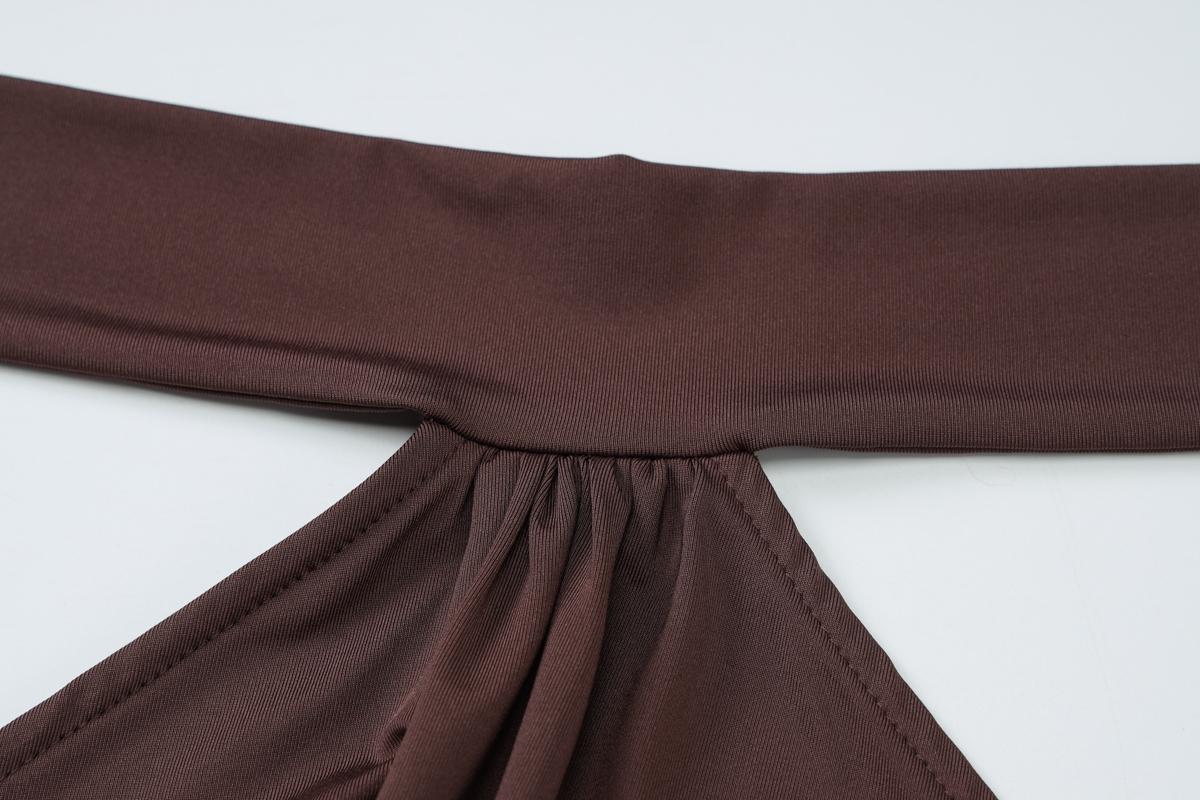 Women's Summer Sexy Halter Sleeveless Backless Bodycon Mini Dress for Party and Club, Boho Backless Dress