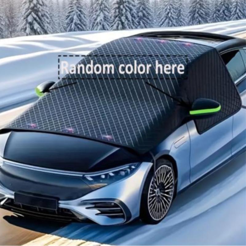 Car windshield sunshade panel, portable car sunshade, easy to install with reflective strips, strong sun protection, lightweight and durable, suitable for sedans/SUVs, car windshield sunshade covers, Car Sunshades For Windshield