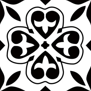 25 PCS Moroccan Style Tile Sticker, 4x4 Inch(10x10cm) DIY Murals, Tile Waterproof Oil Removable Decals for & Backsplash (DS-03)