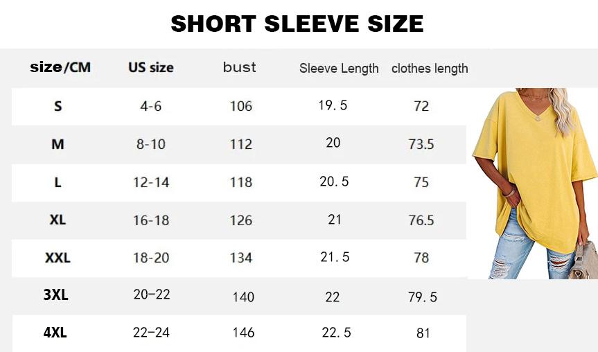 MIDIROSS Loose V-Neck Cotton Jersey Tee – Everyday Comfy Short Sleeve, Plus Size up to 4XL MIDIROSS Loose V-Neck Cotton Jersey Tee – Everyday Comfy Short Sleeve, Plus Size up to 4XL