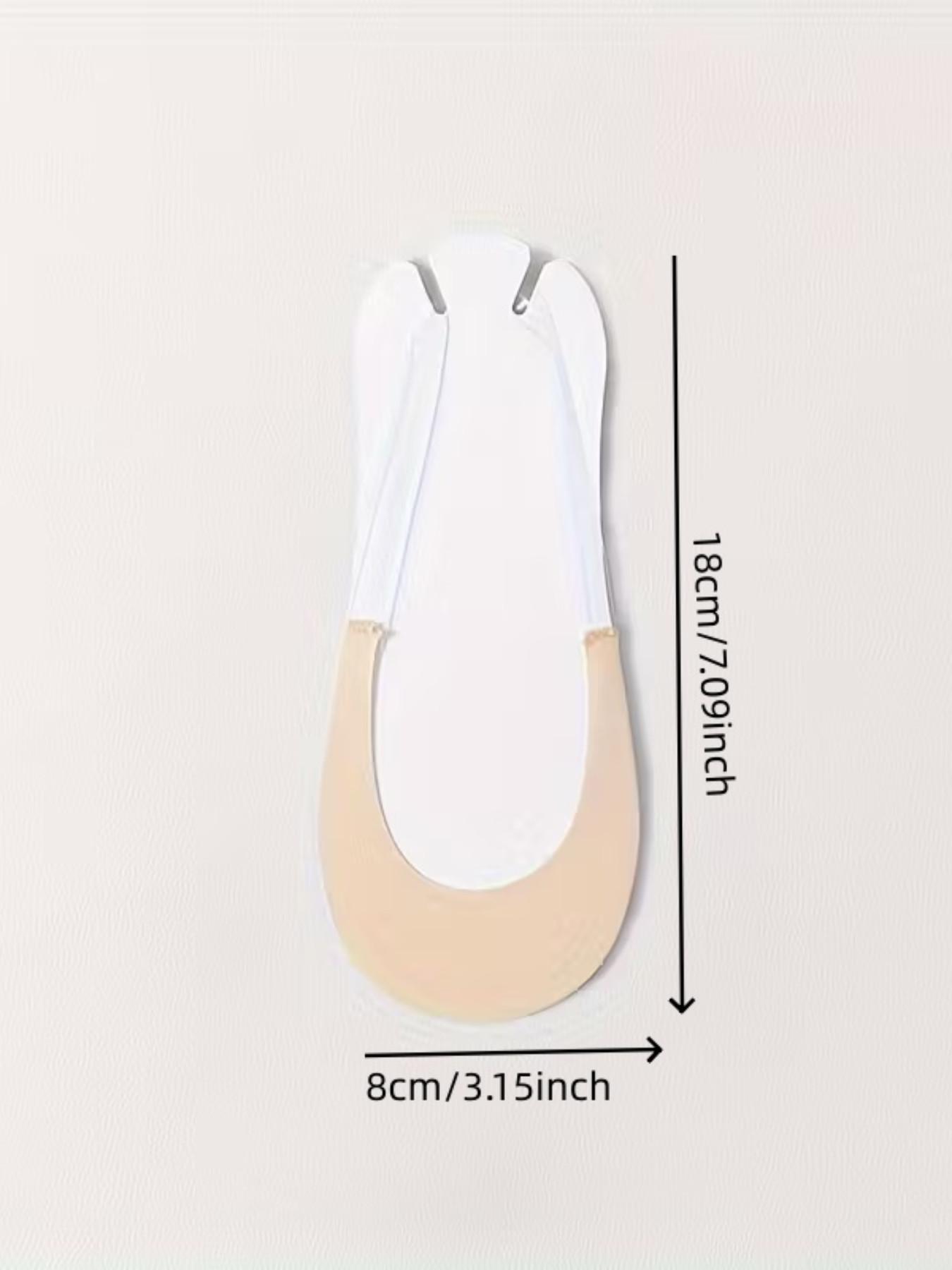 Women's Invisible Boat Socks, Lightweight Ice Silk, Anti-Slip Heel Grip, Breathable Low-Cut High-Heeled Shoes, Multiple Colors Available