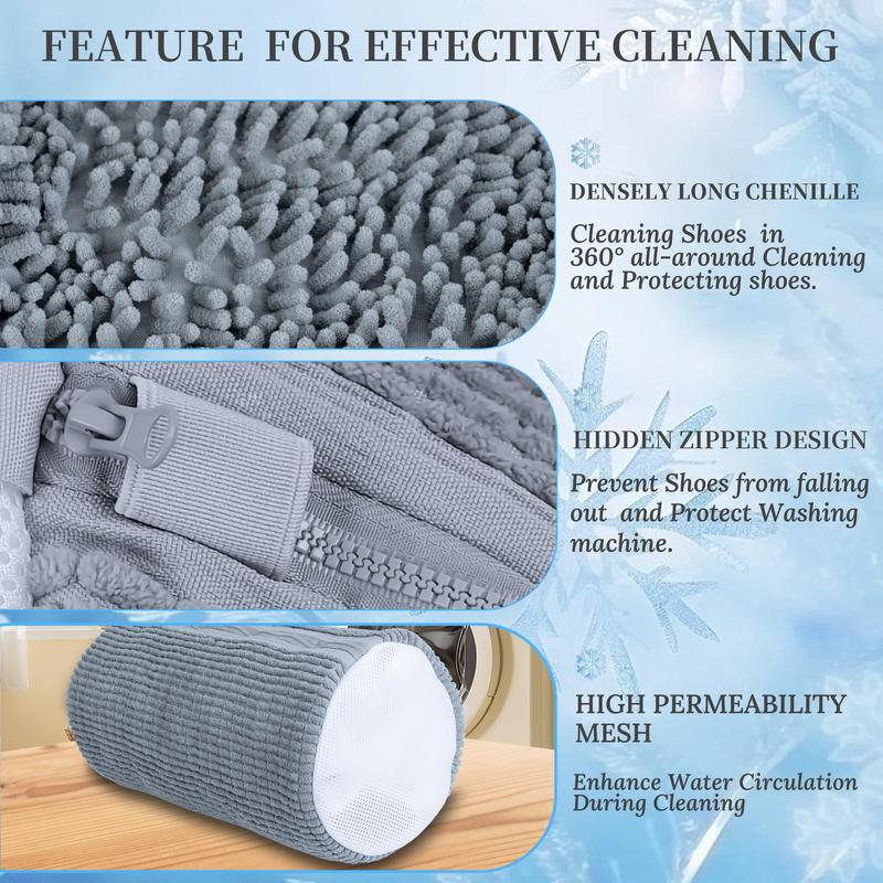 Washing machine and dryer laundry shoe bag, washing machine shoe bag, 1 reusable washing machine shoe bag, suitable for most shoe types
