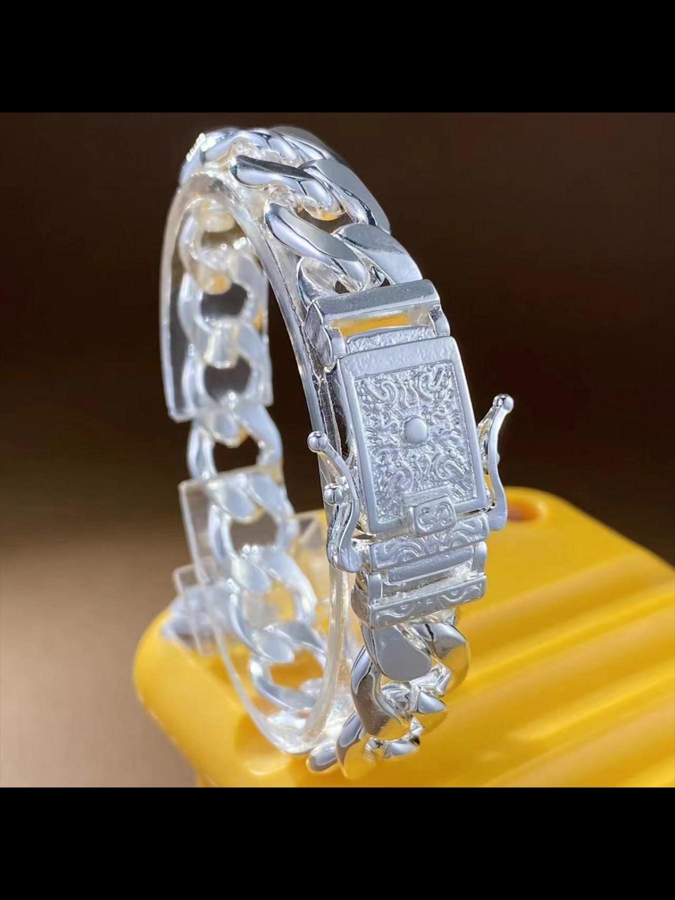 New Braided Dragon Bracelet, Cold Bone Design, Men's Hip Hop Style, High-End Retro Unique Design, Fashionable Accessory