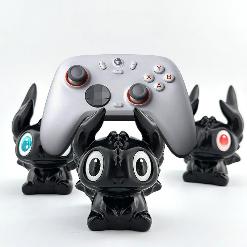 Cool 3D Printed Handle Holder, &, Hollow Eyelet Design, Unique Buckle, for Ps5 Xbox One Switch Pro, Single Hand Operation