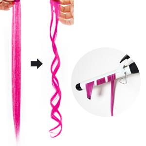 Colored Clip-In Hair Extensions, 32-Pack 20In Straight Synthetic Hairpieces for Rainbow Party Highlights Colored Clip-In Hair Extensions, 32-Pack 20In Straight Synthetic Hairpieces for Rainbow Party Highlights