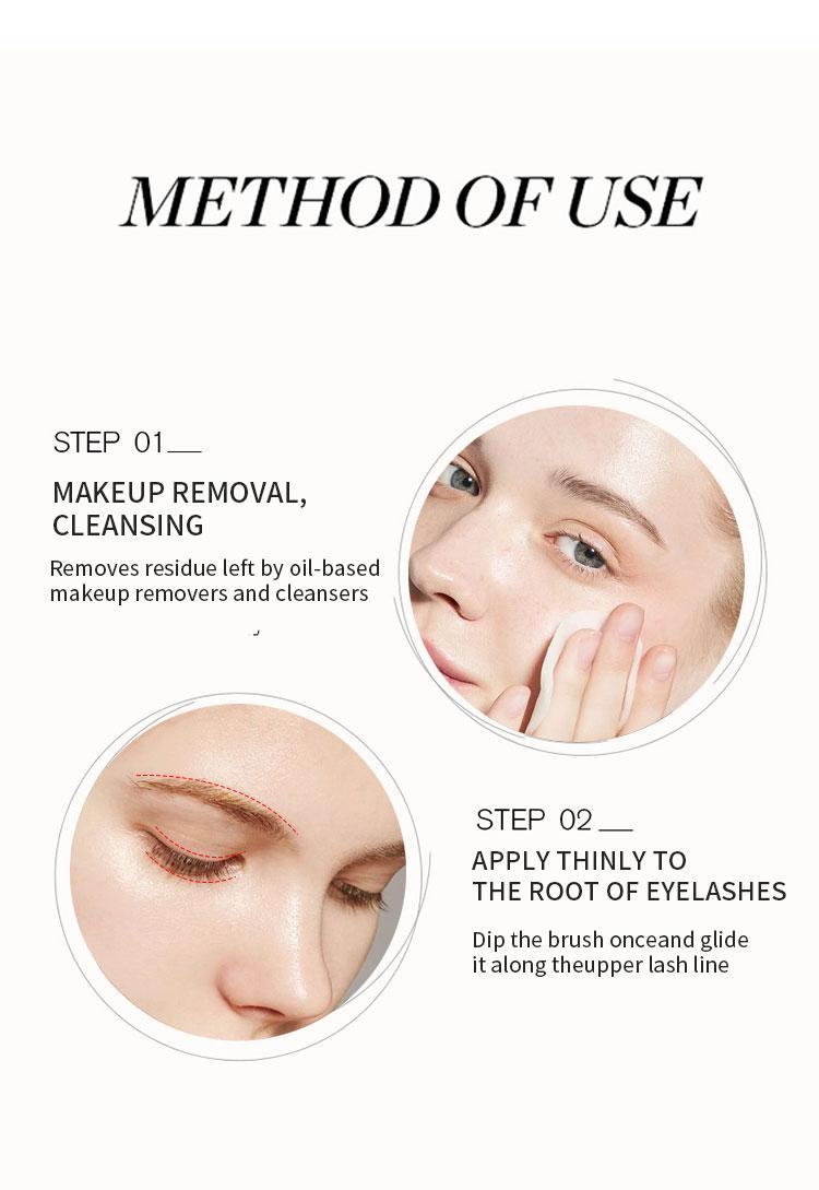 Ainube Lash Growth Serum – Plant-Based Formula for Naturally Longer, Fuller Lashes | Dual Tube Set (3ml x 2) | Nourishing, Gentle & Safe for Sensitive Eyes