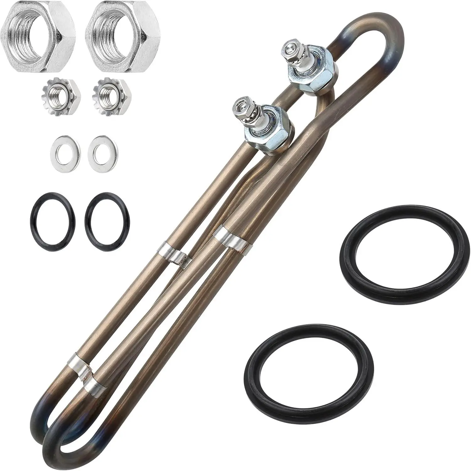 5.5KW 240V Hot Tub Heater Element for Spa Heater Element, Titanium Flo-Thru Hot Tub Heater Element(10 Inch)