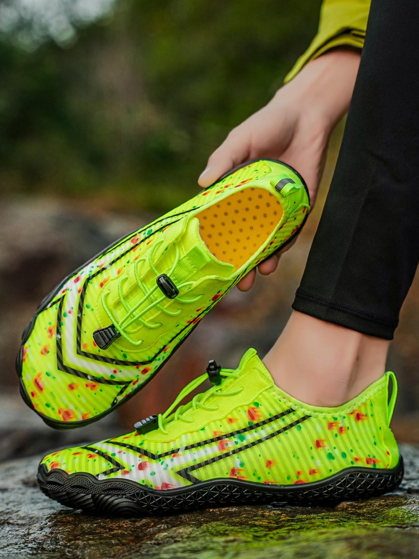 Professional Anti-Slip Quick-Dry Hiking Shoes, Men's Breathable Outdoor Water Sports Sneakers, Shock-Absorbing Soft Sole Beach Shoes