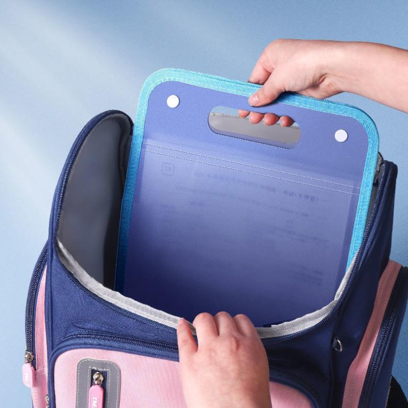 2 Piece Set A4 Student Folder, Multi-Layer File Bag, Large Capacity Exam Organizer, Office Document Storage, Archival Pouch