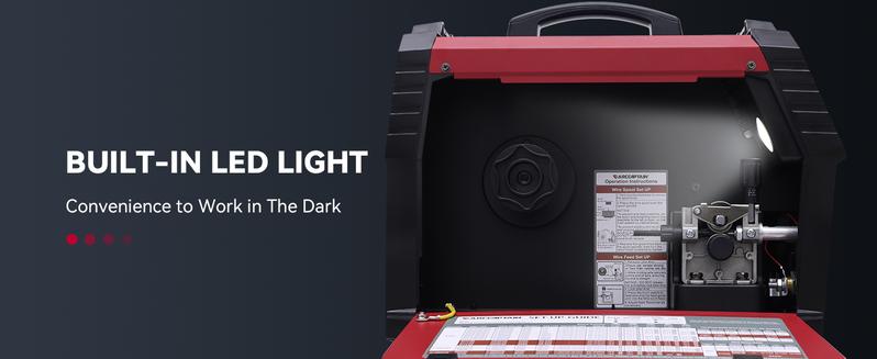 ARCCAPTAIN MIG250 Multi Process Welder 250 Amps MIG Welder Welding Machine Heavy Duty Work Portable Welder welder machine