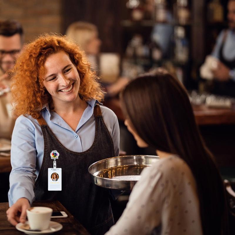 2PCS Funny Turtle Nurse Badge Reel, Cute Work Badge Holder with Retractable Clip, Pediatric Badge Buddy, Nursing Student RN LPN CNA MA Medical Worker Teacher Doctor ID Name Badge Clip Accessories