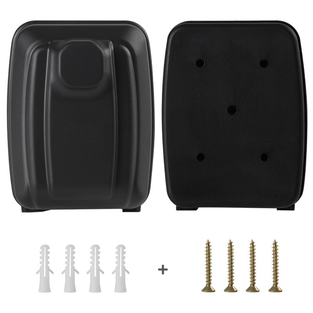 Key Lock Box Wall Mount with Code, Key Lock Box for Outside, Waterproof Key Safe Extra Large Lockbox for Keys Outdoor, 12-Digit Combination Key Storage Box Spare Hider for Home Garage