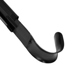 Wreath Hanger for Front Door, Adjustable 15 to 25 Inches Wreath Hangers, 20 lbs Larger Door Upgrade Wreath Hanger, Christmas (Black)