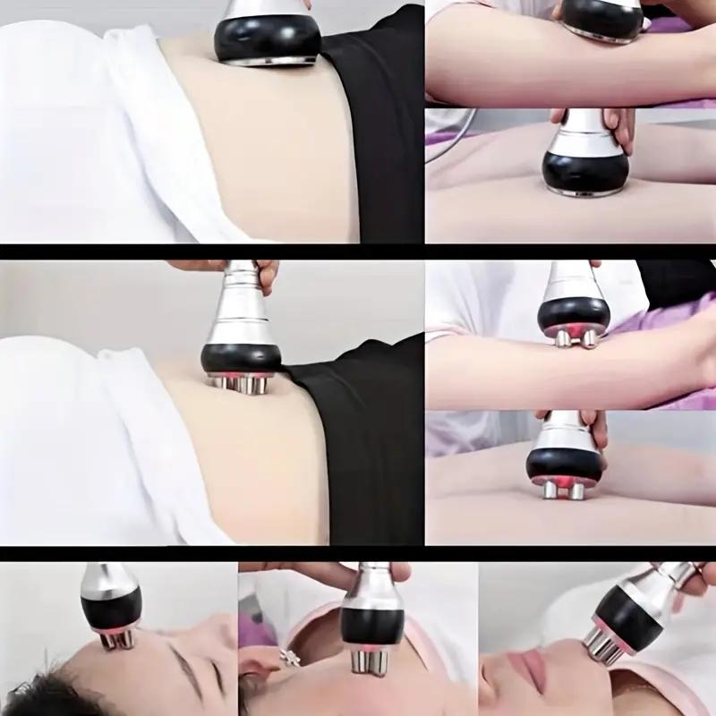 4in1 Beauty Massager Skin Tightening Facial Lifting, Massage Rollout Heat Pulse, Full Body Relaxation, High Efficiency, New Condition