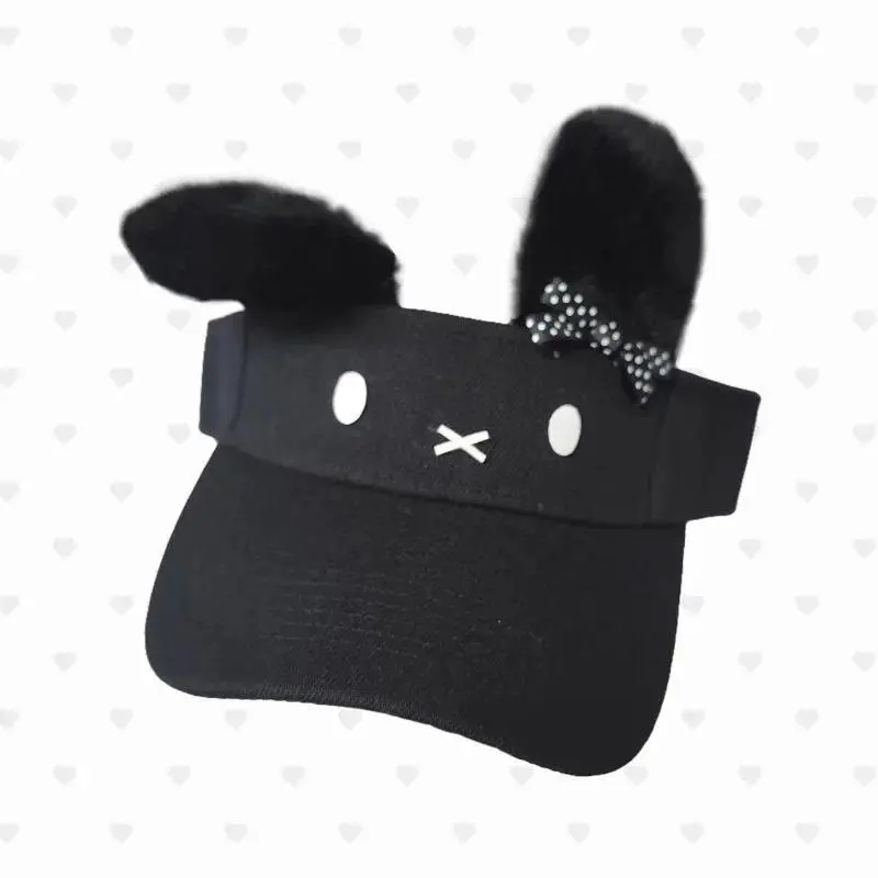 Miffy Sun Hat for Women Cute Cartoon Adjustable Visor Cap Color Options New Summer UV Protection Baseball Cap Kawaii for Girls