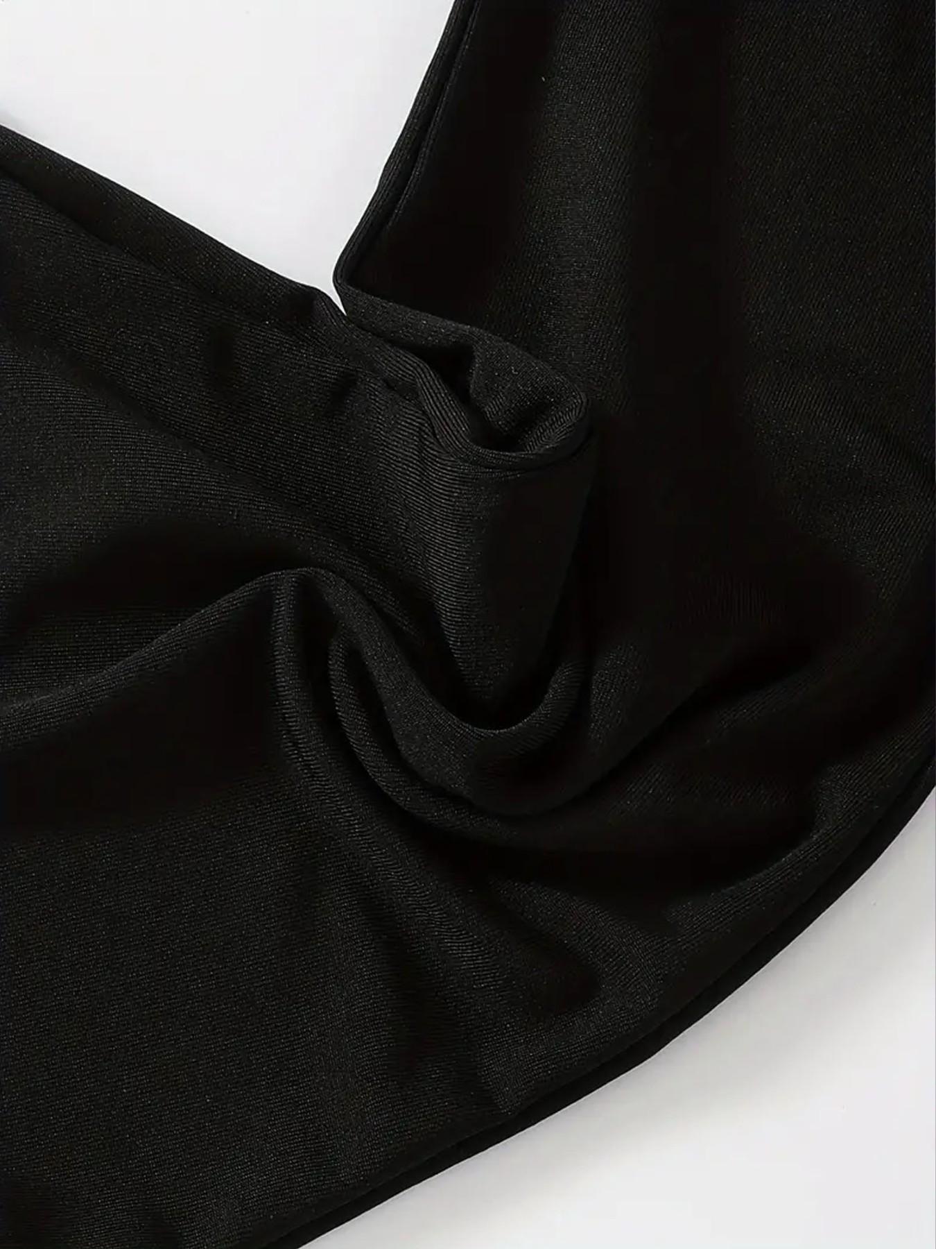 Girls' Kpop Print 2-Piece Set, Casual Sporty Short Sleeve Top & Bell Bottom Pants, Comfortable Elastic Waist, Spring Summer