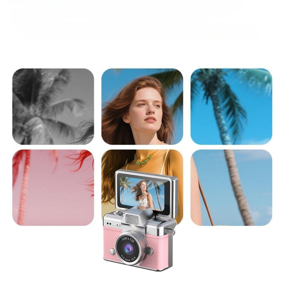 CCD Flip Screen Keychain Camera! Full Set with 32GB Storage, Reader & Adapter. Capture HD Moments Anytime. Cute, Portable, Ideal Christmas Surprise!