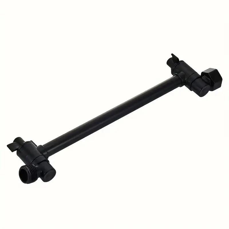 Adjustable Shower Head Extension Arm, Height & Angle Adjustable Shower Arm Extender, Fixing and Holding Shower Head Holder