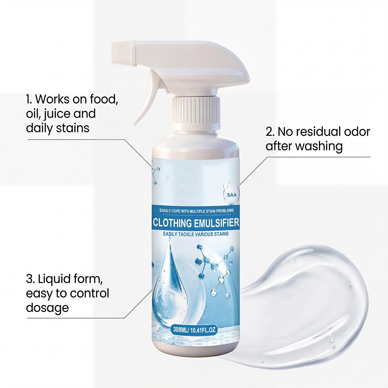 Clothing Stain Remover, Quick Stain Removal for Tough Stains, Gentle Cleaning Agent, Convenient Stain Remover for Clothes Clothing Stain Remover, Quick Stain Removal for Tough Stains, Gentle Cleaning Agent, Convenient Stain Remover for Clothes