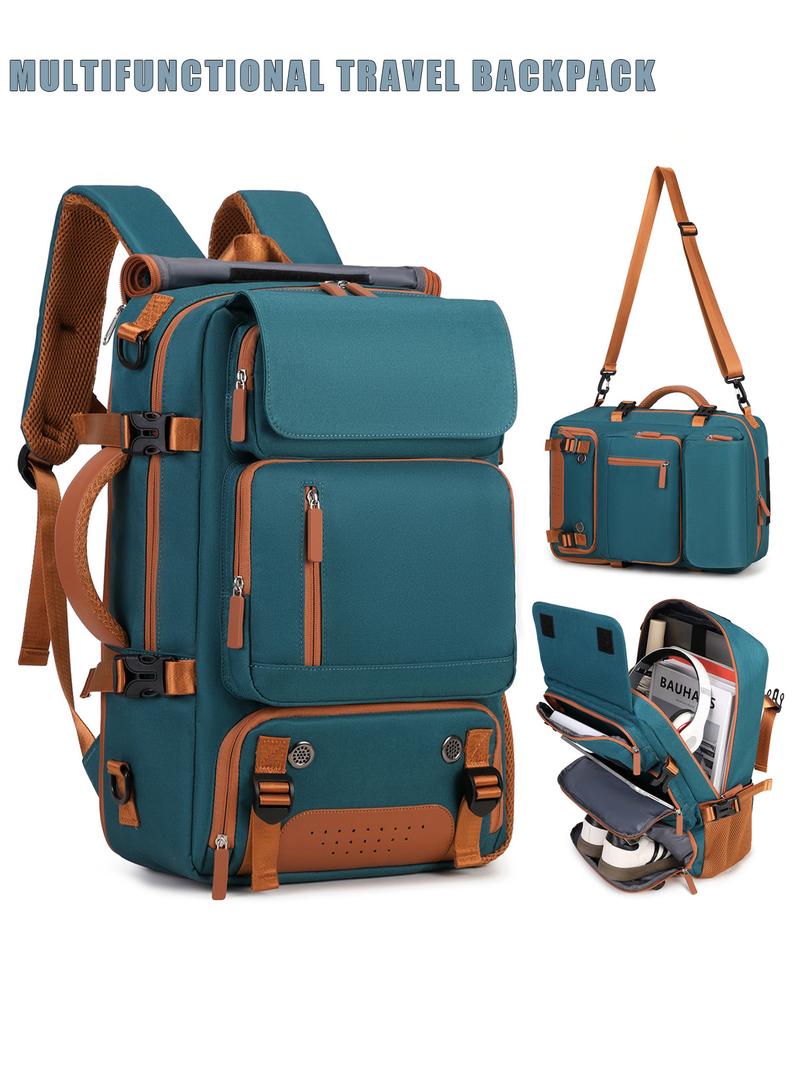 Large Capacity Backpack with Shoe Compartment, Multifunctional Travel Bag, Outdoor Hiking Pack, Unisex Laptop Backpack, Casual Travel Backpack, All Seasons