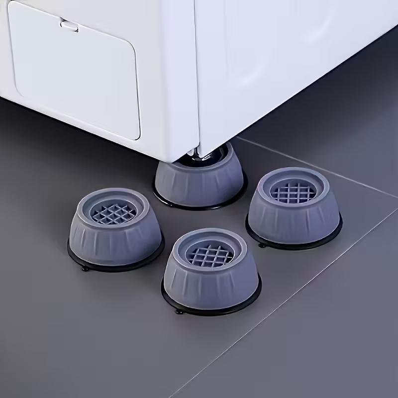 Anti-vibration noise reducing mat for washing machines, heavy design increases appliance stability, suitable for home washers, dryers, kitchen appliances, and dorms, compatible with multiple appliances, easy to use