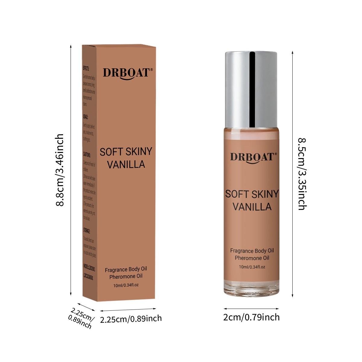 10ML Vanilla Skincare Pheromone Oil - Roll-On Subtle Essential Oil, Original Vanilla Skin Perfume Body Oil for Men and Women, Dating Traveling Home, Sweet Scent Fragrance