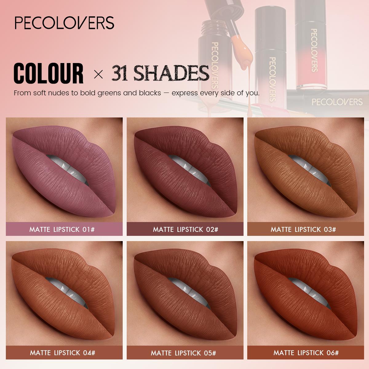1PC Colorful Lipstick, Lip Cosmetic, Lip Product, Long-lasting and Smooth, Moisturizing, Hydrating, Creamy Texture, Various Colors to Choose, Suitable for Autumn and Winter, Create A Perfect Makeup, Romantic Gift for Women
