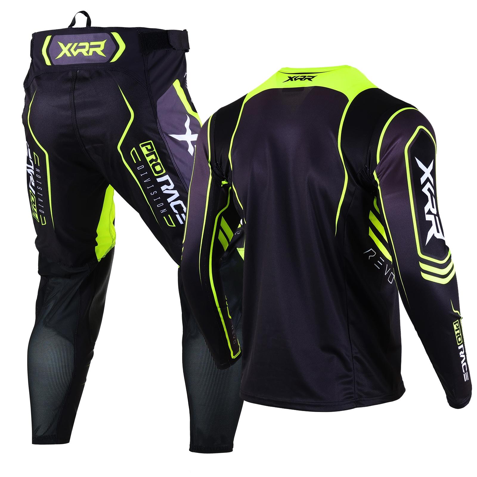 XCRR Jersey and Pants Combo Motocross Enduro Offroad MX MTB DH Riding Dirt Bike Downhill Racing Adult Sports Gear Set Sports Clothing